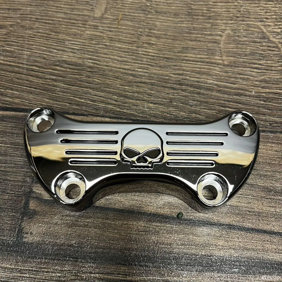 Клэмп руля 1 inch SKULL